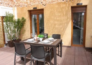 Apartamentos La Herradura Terraza