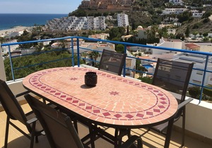 Apartment with sea views in Playa de las Ventanicas, Mojacar Playa