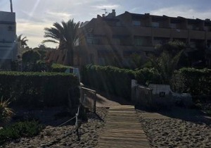 Ground floor naturist studio with terrace