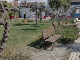 Ground floor naturist studio with terrace
