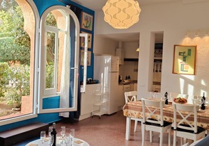 House with garden at 30 meter from the sand beach of La Fosca.