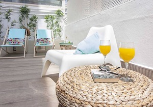 Malaga Exclusive Terrace near Malagueta Beach WIFI