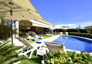 Modern luxury estate Bellviure near Marratxi with private salt water pool