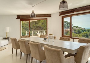 Villa with absolutely fantastic sea view, exclusive location in Costa d'En Blanes