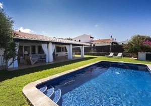 Villa with pool in Cap den Font 30m from the sea with possibility of buoy