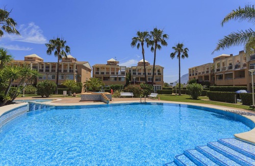 Denia Apartment | Beautiful beach apart with terrace in large Urb with pool