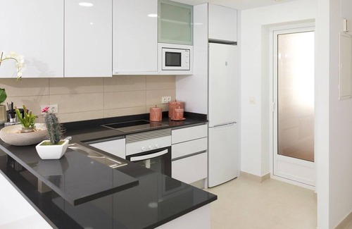 Mar de Pulpi Apartment | Cozy one bedroom, one bathroom garden apartment