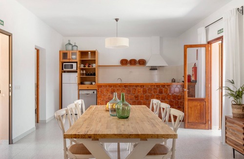 Formentera House | Holiday Home 'Ca N'Alicia Des Bosch' with Mountain Views, Private Terrace and Wi-Fi