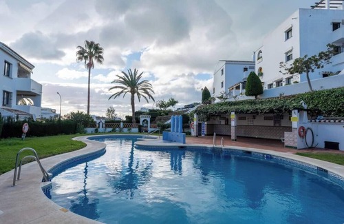 Benalmadena Costa Apartment | La Casa Bonita - Modern 2BR Apt with Private Terrace. Pool Views