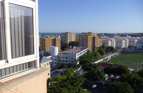 Benalmadena Costa Apartment | Studio With Shared Pool, Garden And Kiosk Serving alcohol & ices/sweets