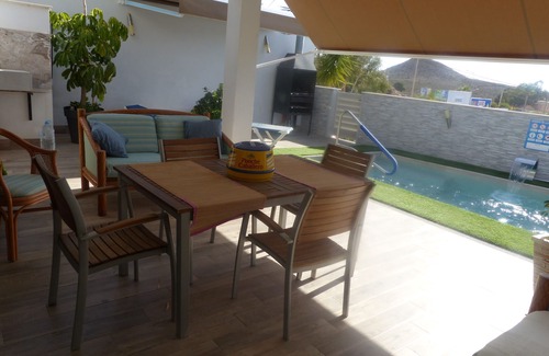 San Juan de los Terreros Villa | Villa private pool sea view 5 min walk, air conditioning, handicapped access 1 to 7P+2optional