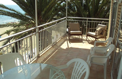 Benidorm Apartment | 5th floor Beach front apartment outstanding views out to sea and Benidorm island