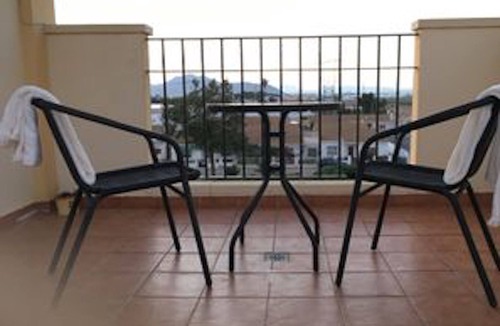 Roda Apartment | 6 bed apartment 600 m from Roda Golf course with a roof terrace and Pool