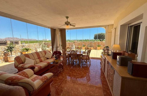 Torre-Pacheco Villa | 6 Guests - 3BR - Private Pool - Mountain Views