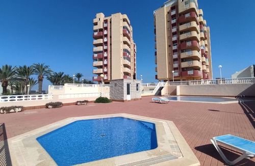 San Javier Apartment | 6th floor, front line facing the Mediterranean