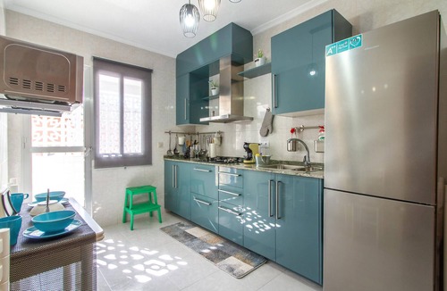Los Alcazares Apartment | A homey vacation rental with heartfelt details and colorful furnishings.