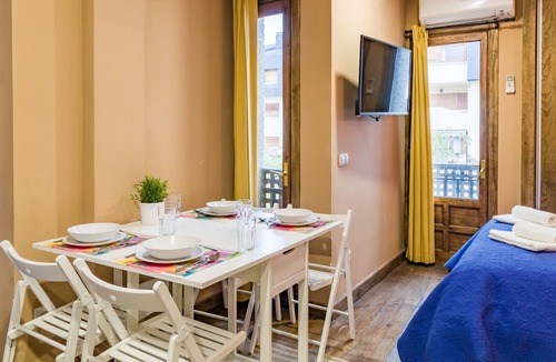 Navacerrada Apartment | Amazing studio with A/C (cool and heat) and internet located at Navacerrada town!