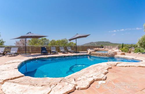 Olivella Villa | Amazing views Villa Alizee with private pool sea views and Air Conditioning