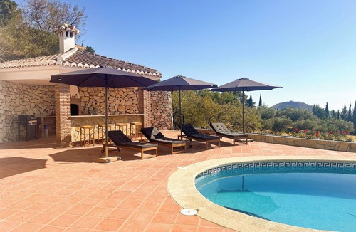 Competa Villa | Andalusian detached villa with pool, sea & mountain views, and stunning sunsets