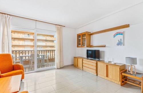 San Javier Apartment | Apartment 'Castillo De Mar F3 Torre Sur 2a' with Sea View, Shared Pool and Wi-Fi