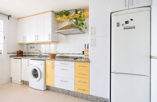 Chipiona Apartment | Apartment 'Camaleón 7' with Shared Pool, Private Terrace and Air Conditioning