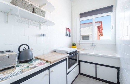Playa de Almarda Apartment | Apartment 'casAcamer Norte' with Sea View, Private Terrace and Air Conditioning