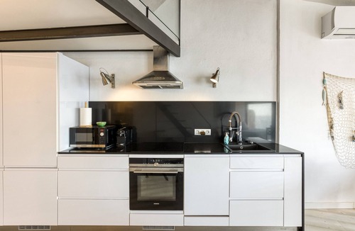 Aiguablava Apartment | Apartment 'Exclusivo Loft En Cap Sa Sal' with Sea View, Wi-Fi and Air Conditioning