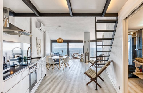Aiguablava Apartment | Apartment 'Exclusivo Loft En Cap Sa Sal' with Sea View, Wi-Fi and Air Conditioning