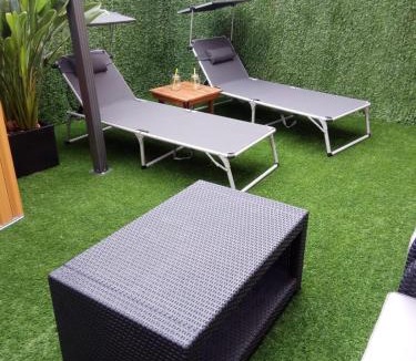 Caldas de Reis Apartment | apartment garden