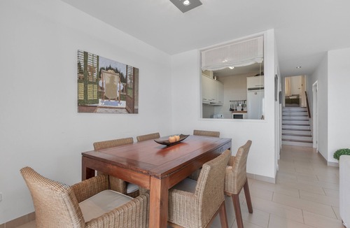 Coves Noves Apartment | Apartment 'Infinity View Menorca' with Sea View, Shared Pool and Private Terrace