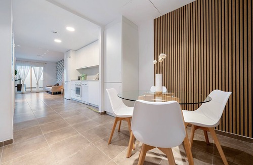 Calafell Apartment | Apartment 'Mabicarent Playa 1' with Private Terrace, Wi-Fi and Air Conditioning
