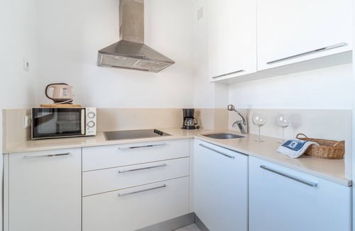 Colonia de Sant Pere Apartment | Apartment 'Miramar' with Sea and Mountain View, Private Terrace and Wi-Fi