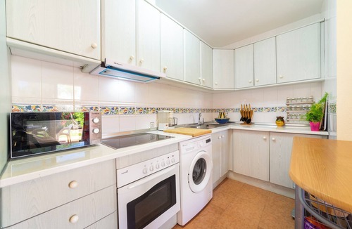 Vera Beach Apartment | Apartment 'Naturista Vera Playa' with Shared Pool, Air Conditioning and Wi-Fi
