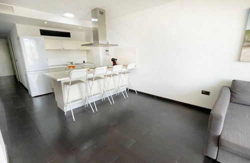 Villaricos Apartment | Apartment on the seafront with swimming pool, air conditioning/heating