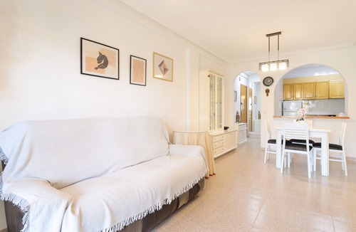 Santa Pola Apartment | Apartment 'Palmera V' with Private Terrace and Private Garden