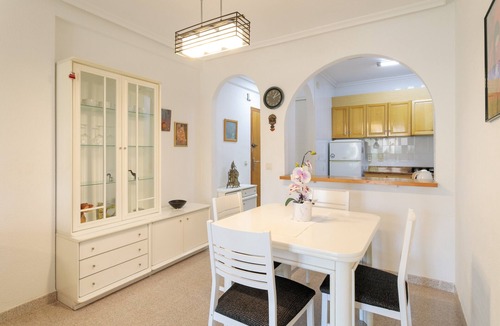Santa Pola Apartment | Apartment 'Palmera V' with Private Terrace and Private Garden