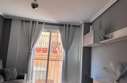 Carboneras Apartment | Apartment 'Piso Pozo Nuevo' close to the Beach with Balcony & A/C