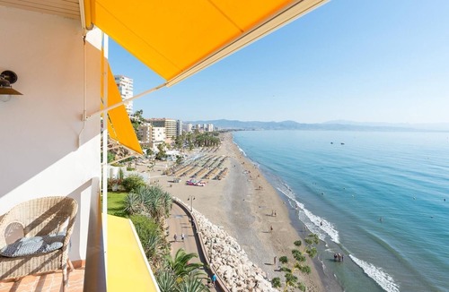 Torremolinos Apartment | Apartment Sunny View Castillo Santa Clara with Sea View, Pool, Wi-Fi, A/C, Terrace & Garden