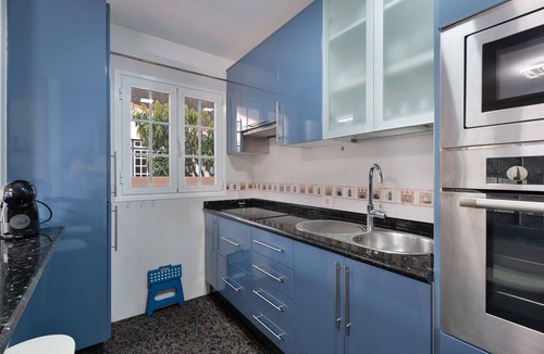 Tamaduste Apartment | Apartment 'Vv El Oasis' with Mountain View, Private Pool and Wi-Fi