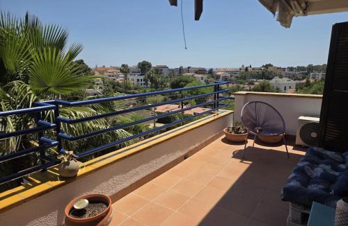 Vallpineda Apartment | Apartment with large terrace in Vallpineda, Sitges