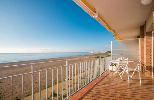 Canet de Mar Apartment | Apartment with Sea View, Terrace, and Beachfront Location