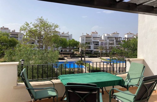 Roldan Apartment | Arty Apartment La Tore Golf Resort- central, pool view, close to amenities