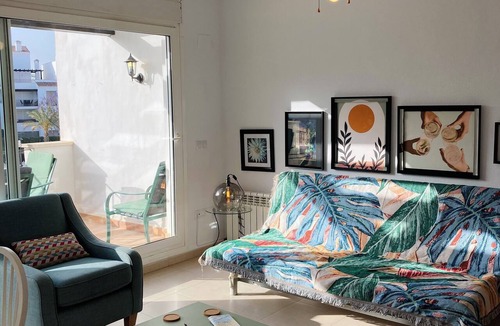 Roldan Apartment | Arty Apartment La Tore Golf Resort- central, pool view, close to amenities
