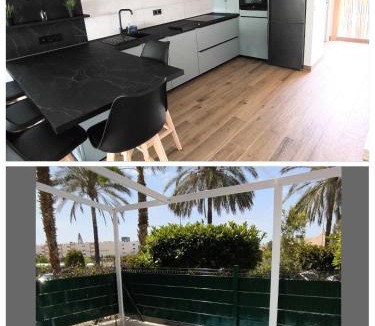 Vera Beach Apartment | Bajo de Diseño, Piscina Privada Climatiza, 150m de la playa