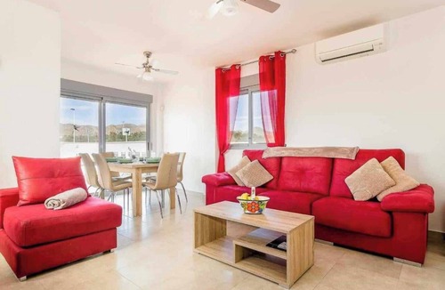 Puerto de Mazarron Villa | Beach villa with panoramic sea and mountain views