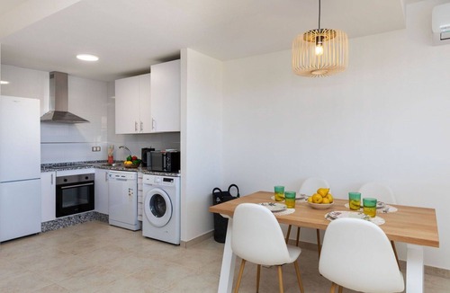 San Jorge Apartment | Beautiful apartment for 4 guests with A/C, pool, WIFI, TV, terrace and pets allowed