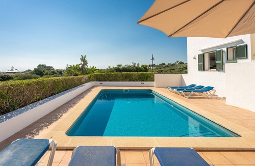 Binibequer Vell Villa | Beautiful Holiday Home "Bini S Aigo" with Sea View, Wi-Fi & Pool