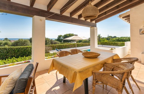 Binibequer Vell Villa | Beautiful Holiday Home "Bini S Aigo" with Sea View, Wi-Fi & Pool