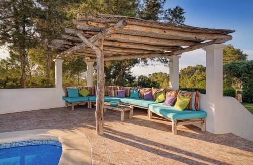 Sant Josep de sa Talaia Villa | Beautiful house with large pool for 8 in the hills of San Jose very well located