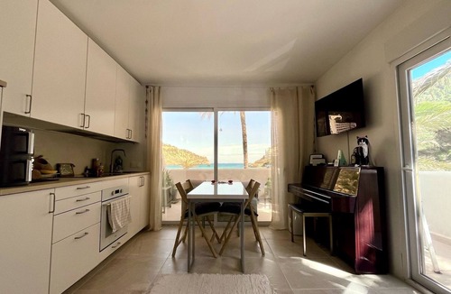 Santa Eulalia del Rio Apartment | Beautiful Relaxing Tiny Beach Home in Ibiza’s Cala Llonga Beach